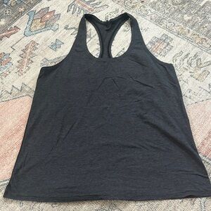 lululemon athletica Black Racerback Tank Top size 12